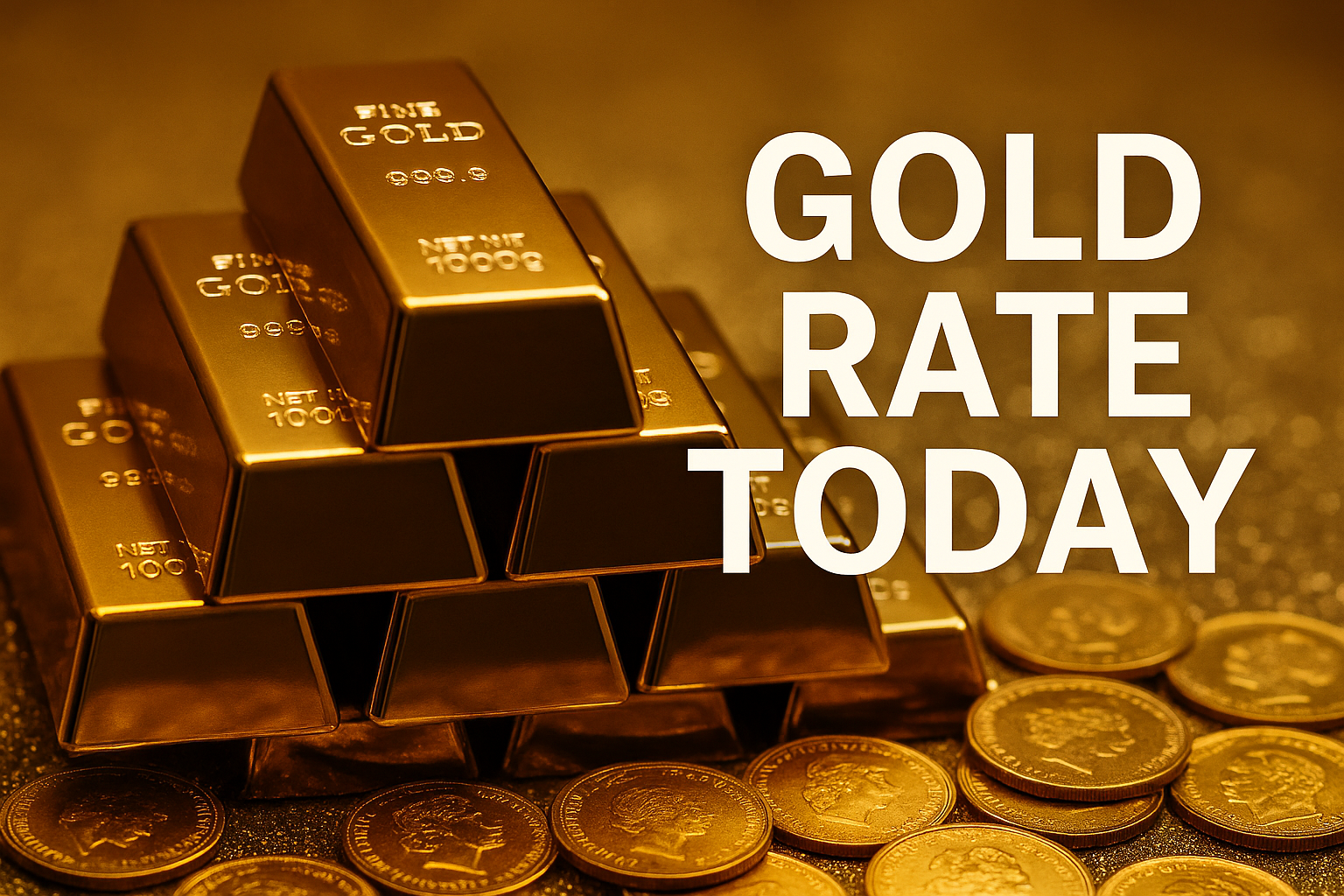 Today Gold Rate सोना खरीदने का सुनहरा मौका! एक झटके में ₹549 सस्ता हुआ गोल्ड, जानें आज के ताज़ा रेट्स