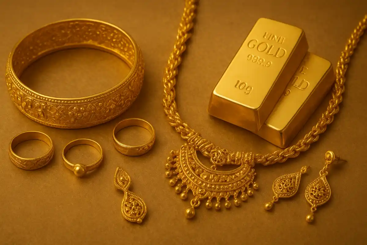 💰 (Today Gold Rate) आज सोने की कीमतों में हल्की गिरावट, चांदी भी हुई सस्ती – 11 अक्टूबर 2025 के ताज़ा रेट देखें