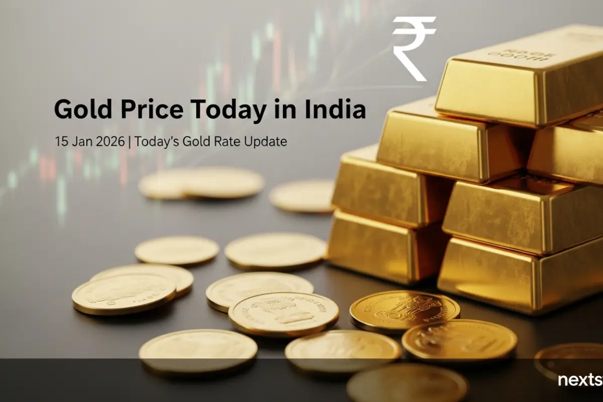 Gold Price Today in India 15th Jan 2026 – आज सोने का ताज़ा भाव