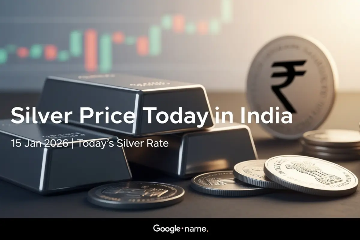 Silver Price Today in India 15th Jan 2026 – आज चांदी का ताज़ा भाव