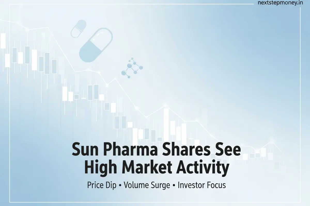 Sun Pharma Shares में गिरावट के बावजूद जबरदस्त Activity, Volume Surge ने चौंकाया