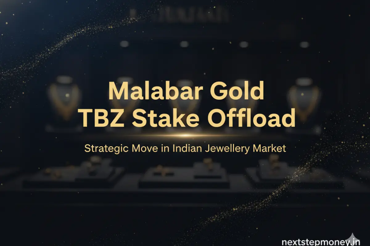 Malabar Gold TBZ Stake Offload strategic jewellery market business news cover image